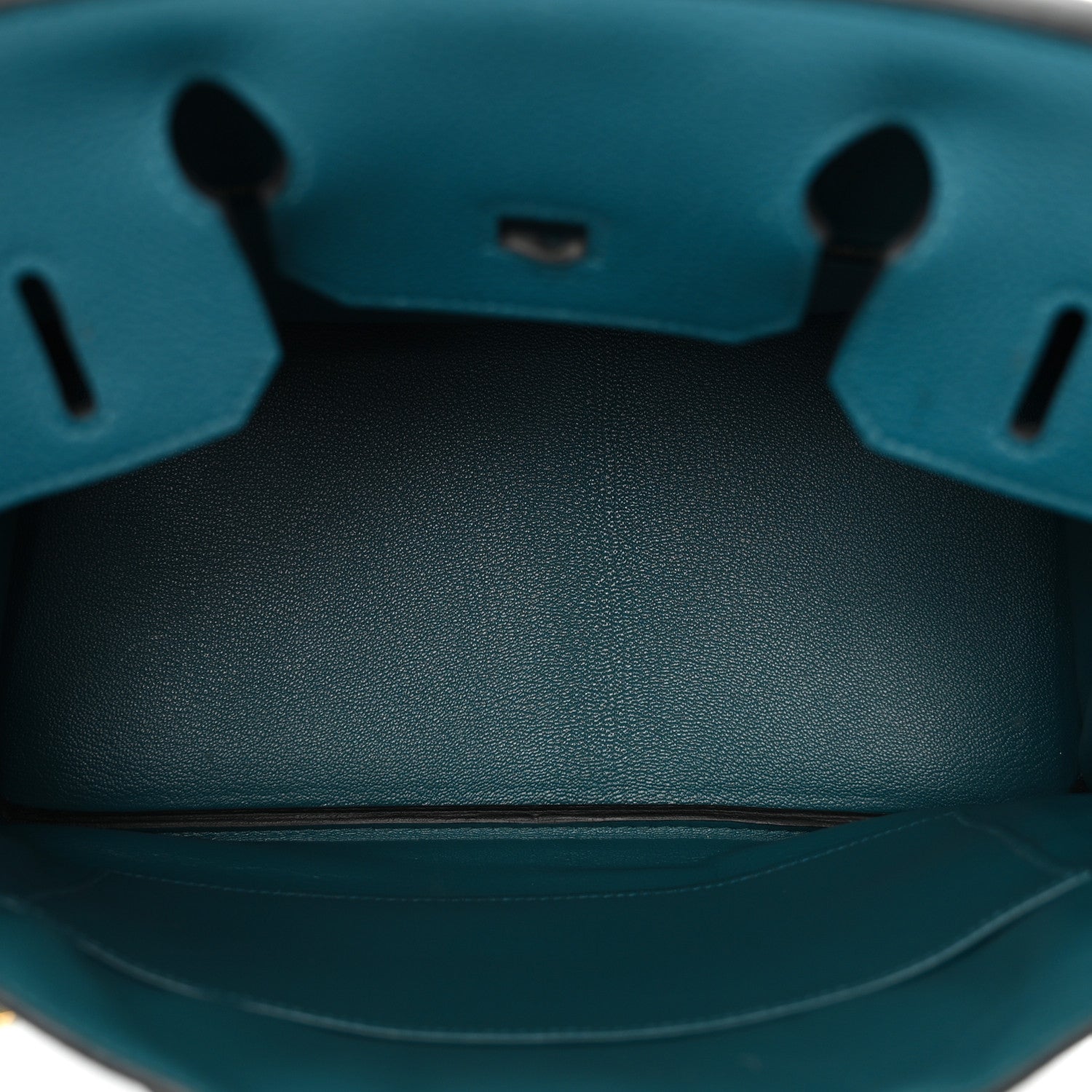 Hermes Togo BIRKIN 30 Cobalt 6 of 13