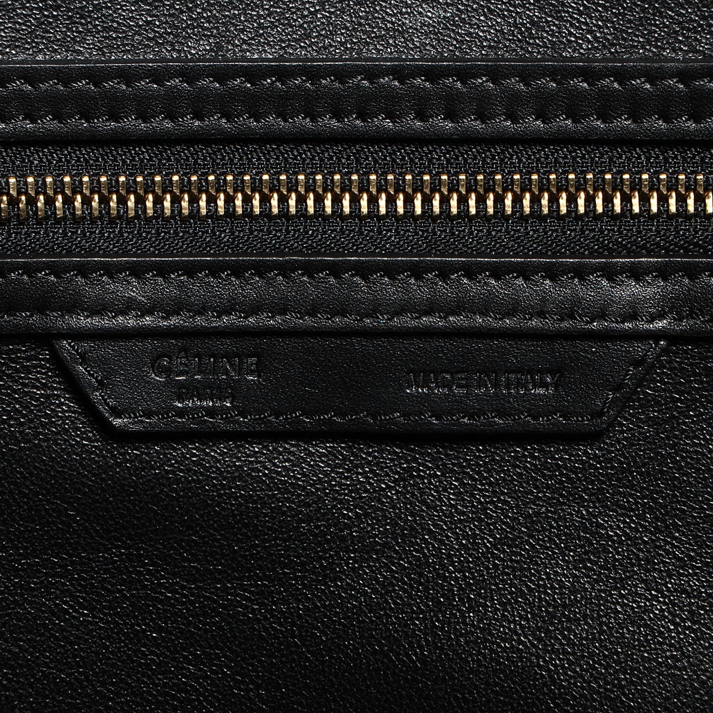 Smooth Calfskin Mini Luggage Black