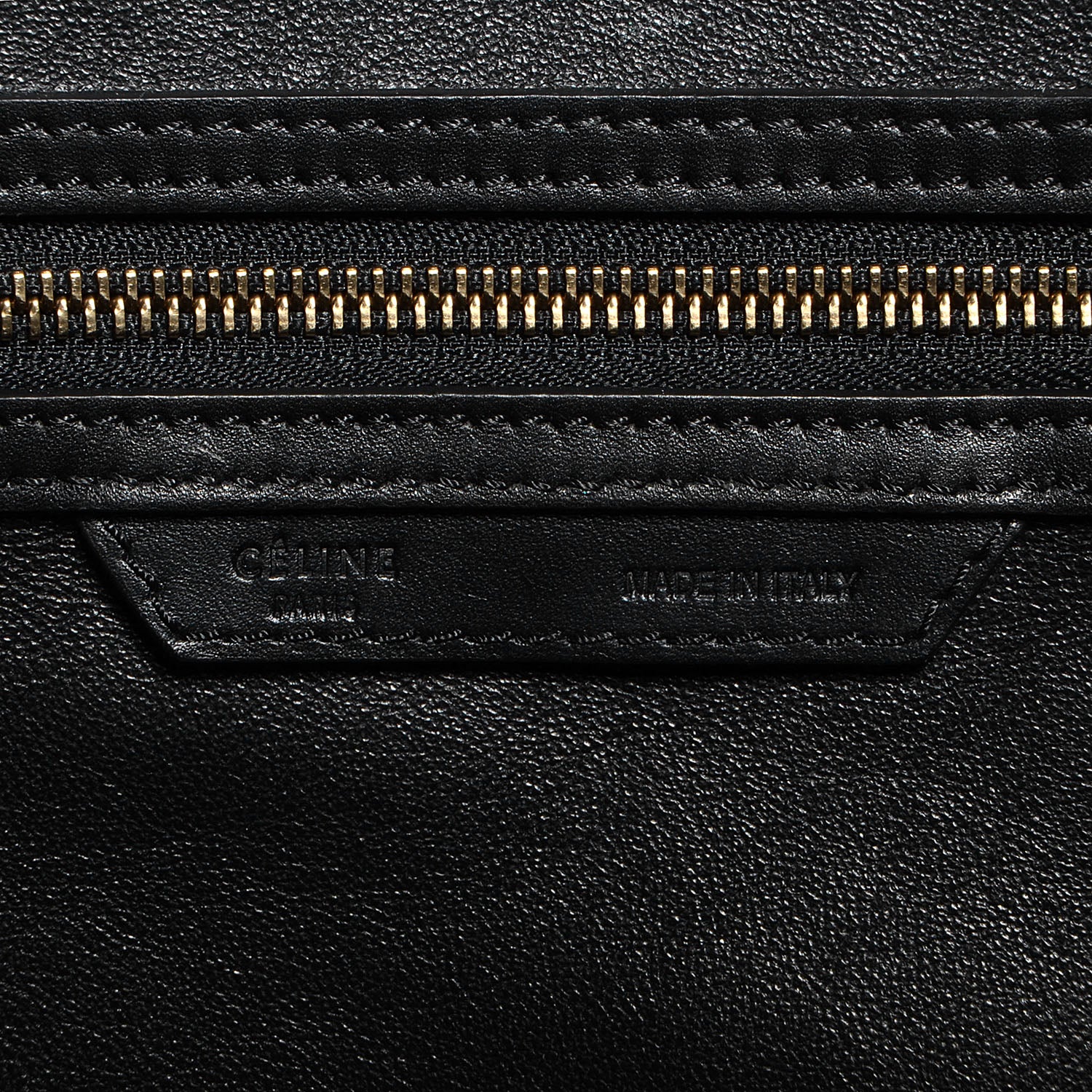 Celine Smooth Calfskin Mini Luggage Black 6 of 9