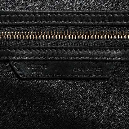 Celine Smooth Calfskin Mini Luggage Black 6 of 9