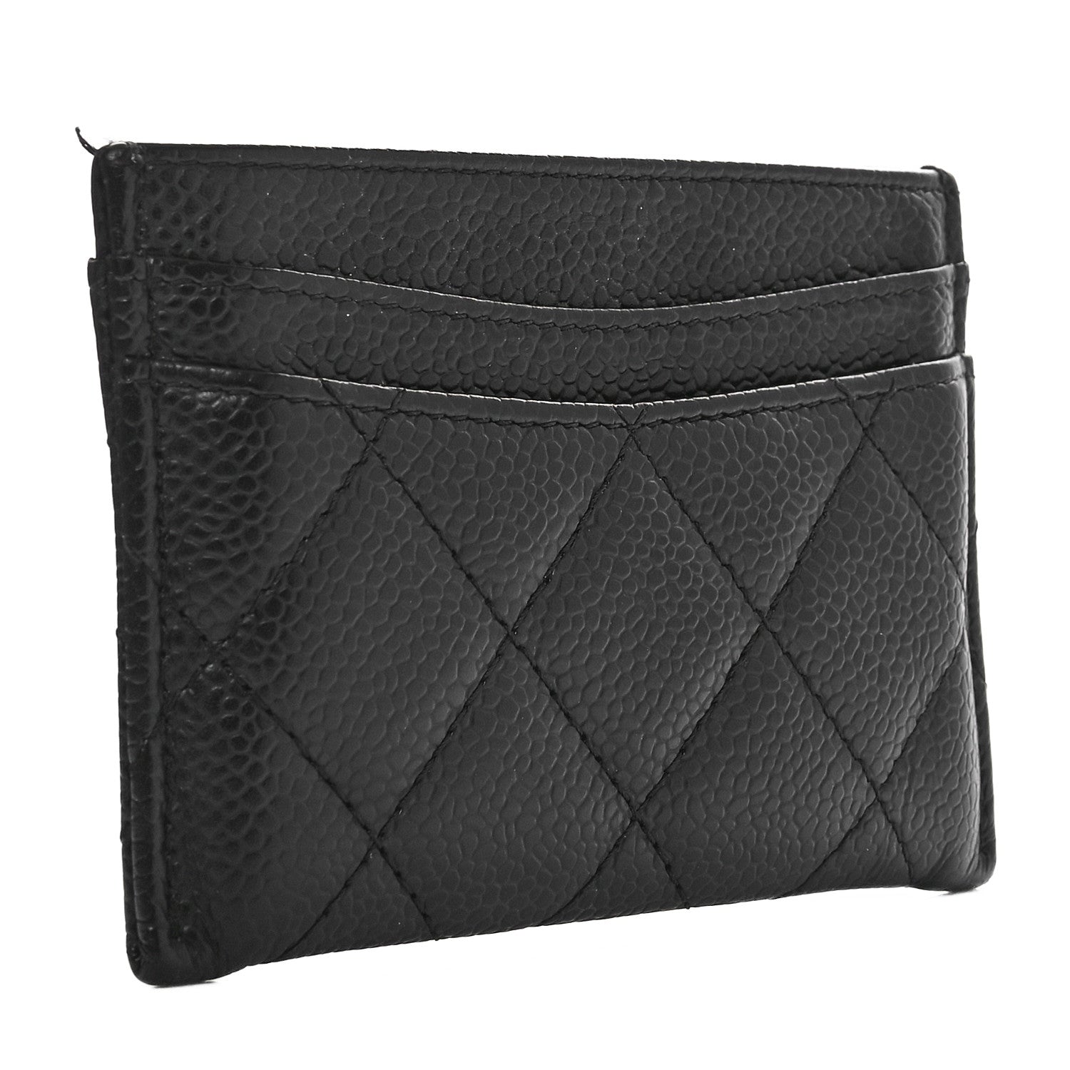 Chanel Caviar Quilted Card Holder Black 3 of 11