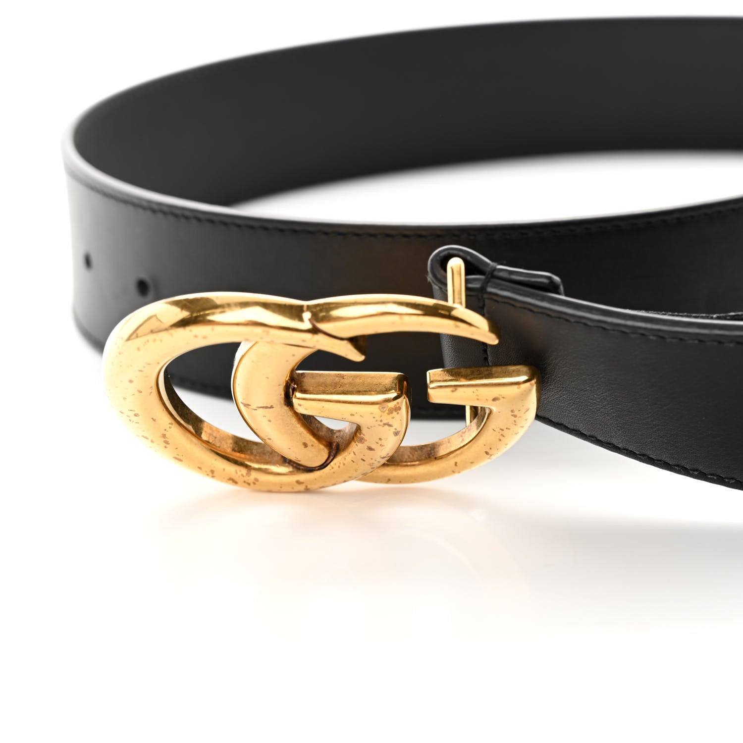 Gucci Calfskin Double G 40mm Belt 85/34 Black 9 of 10