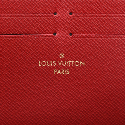 Louis Vuitton Damier Ebene Clemence Wallet Cherry 6 of 10