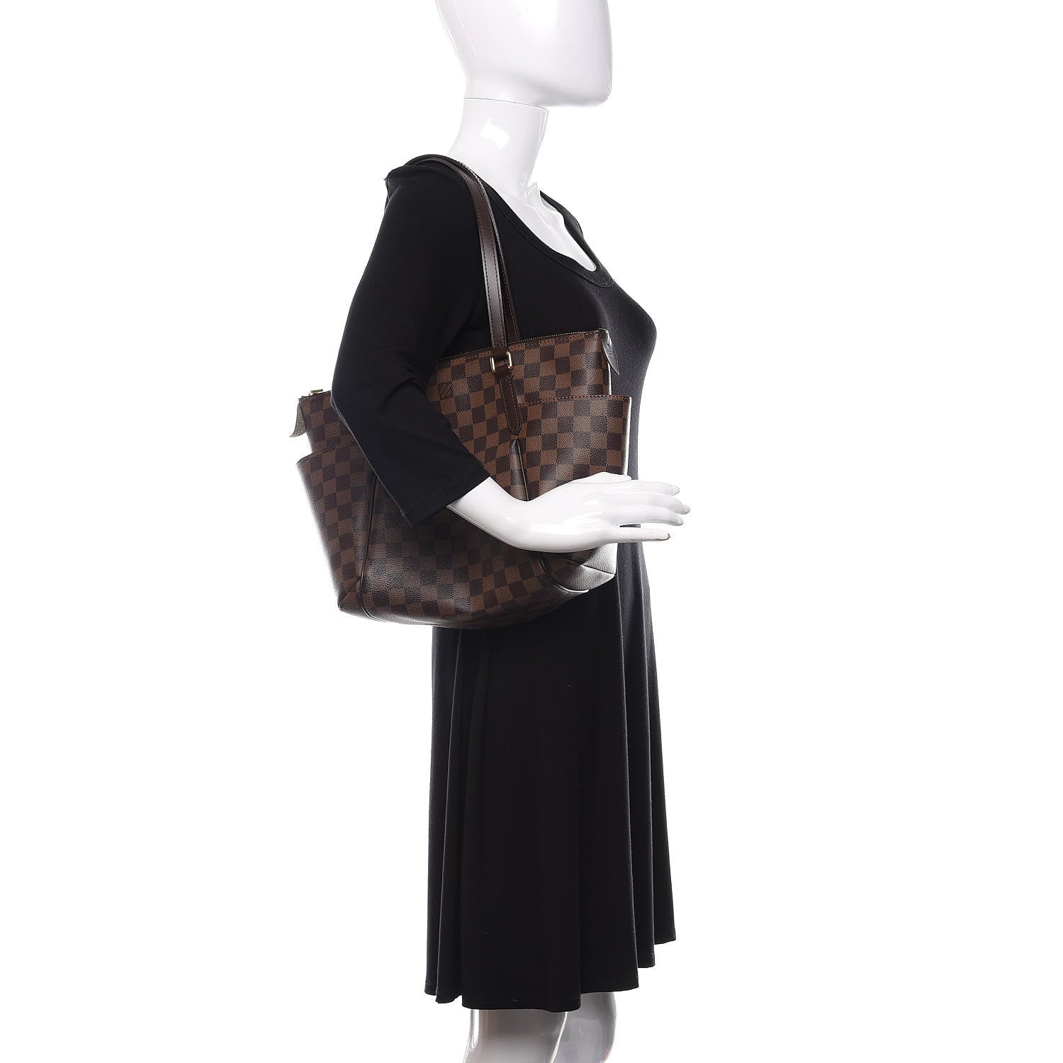 Louis Vuitton Damier Ebene Totally PM 2 of 9