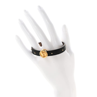 Louis Vuitton Monogram LV Circle Reversible Bracelet  Black 2 of 5