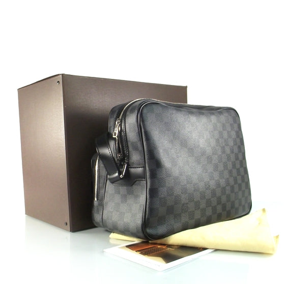 Damier Graphite Sac Leoh Messenger Bag