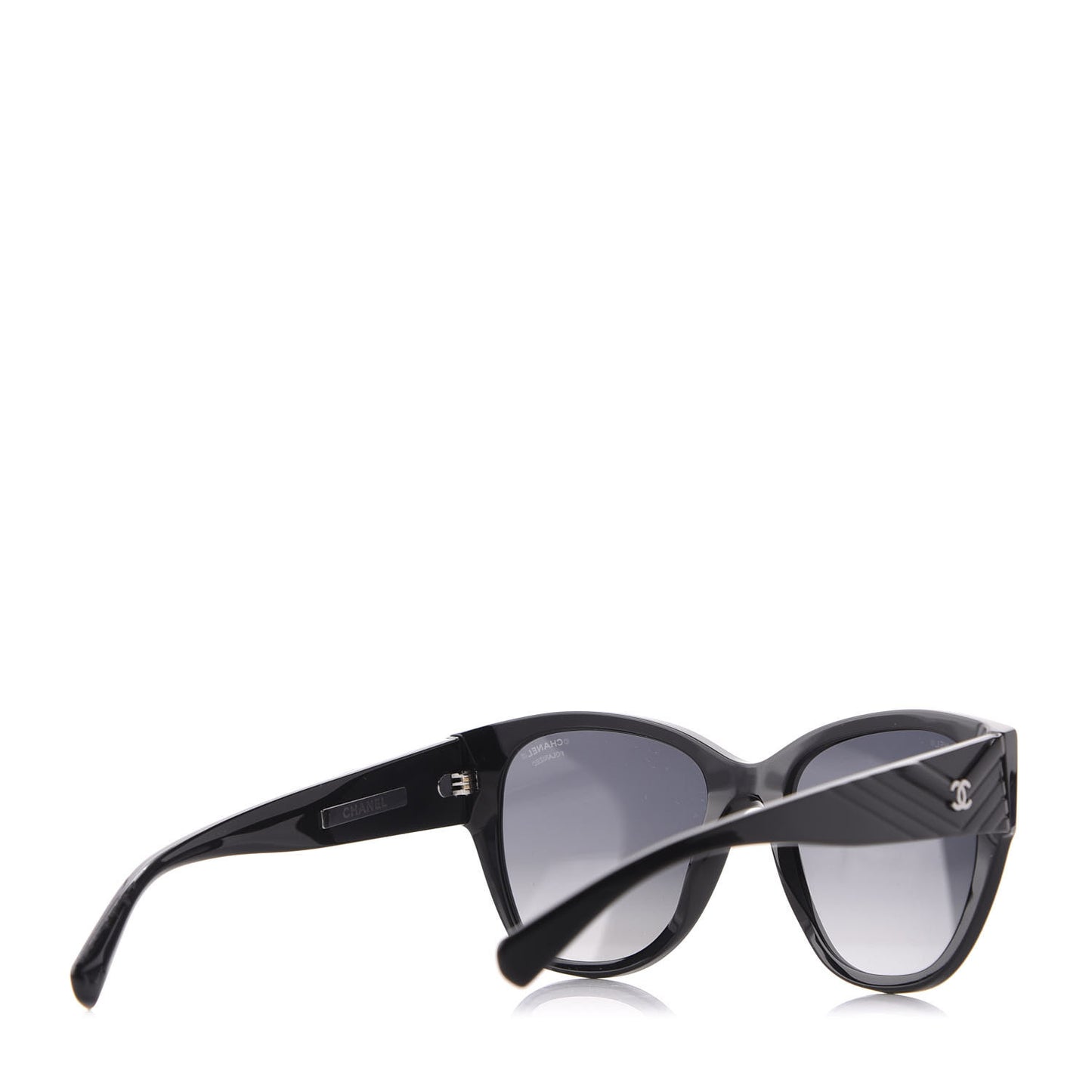 Acetate Polarized Butterfly CC Sunglasses 5412 Black