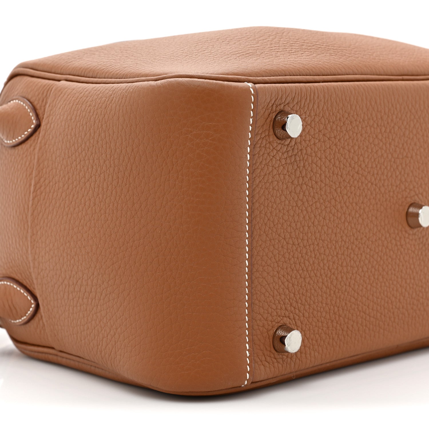 Hermes Taurillon Clemence Lindy 26 Gold 8 of 8