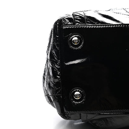Christian Dior Patent Cannage Medium Le Trente Tote Black 7 of 8