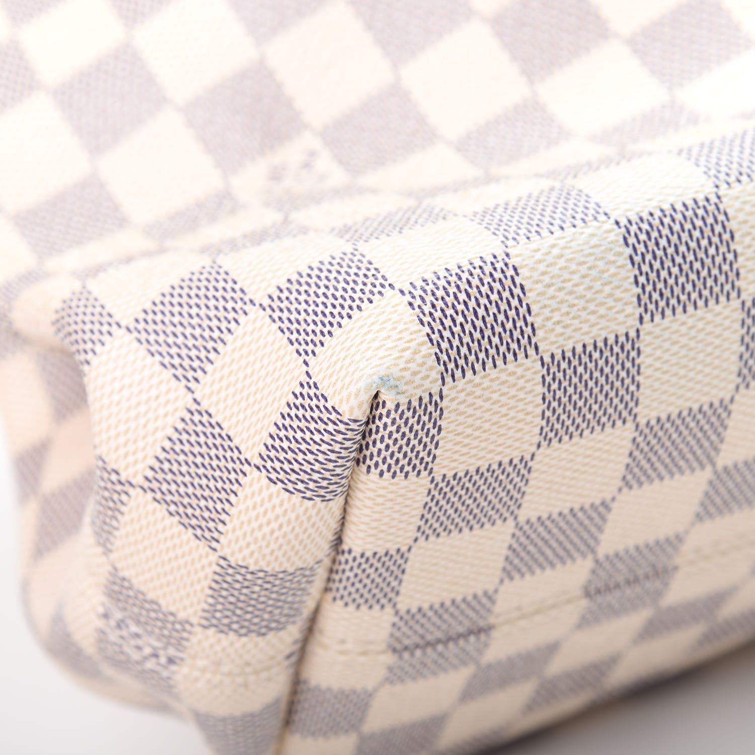 Louis Vuitton Damier Azur Graceful MM Rose Ballerine 14 of 14