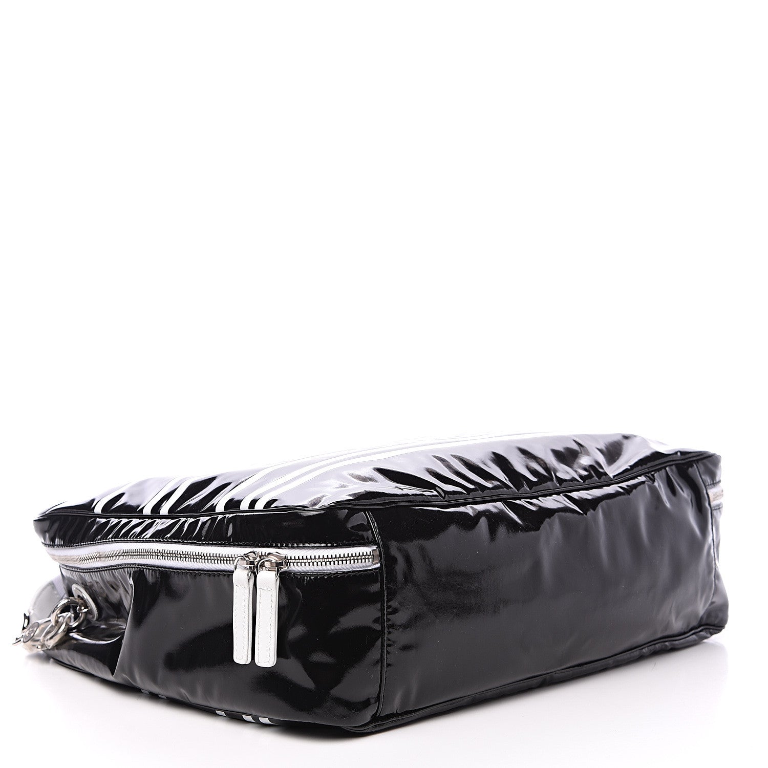 Chanel Vinyl La Pausa Large Camera Case Black 3 of 9