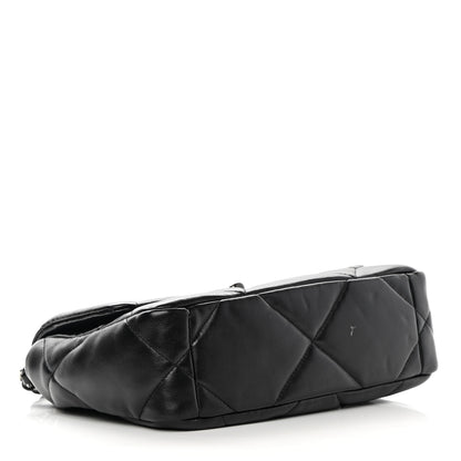 Chanel Lambskin Quilted Medium Chanel 19 Flap So Black 4 of 12