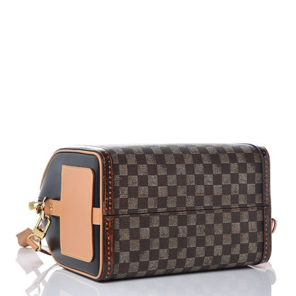 Louis Vuitton Transformed Damier Ebene Time Trunk Speedy Bandouliere 25 Black 4 of 6