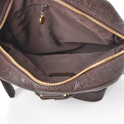 Chanel Caviar CC Backpack Brown 5 of 7