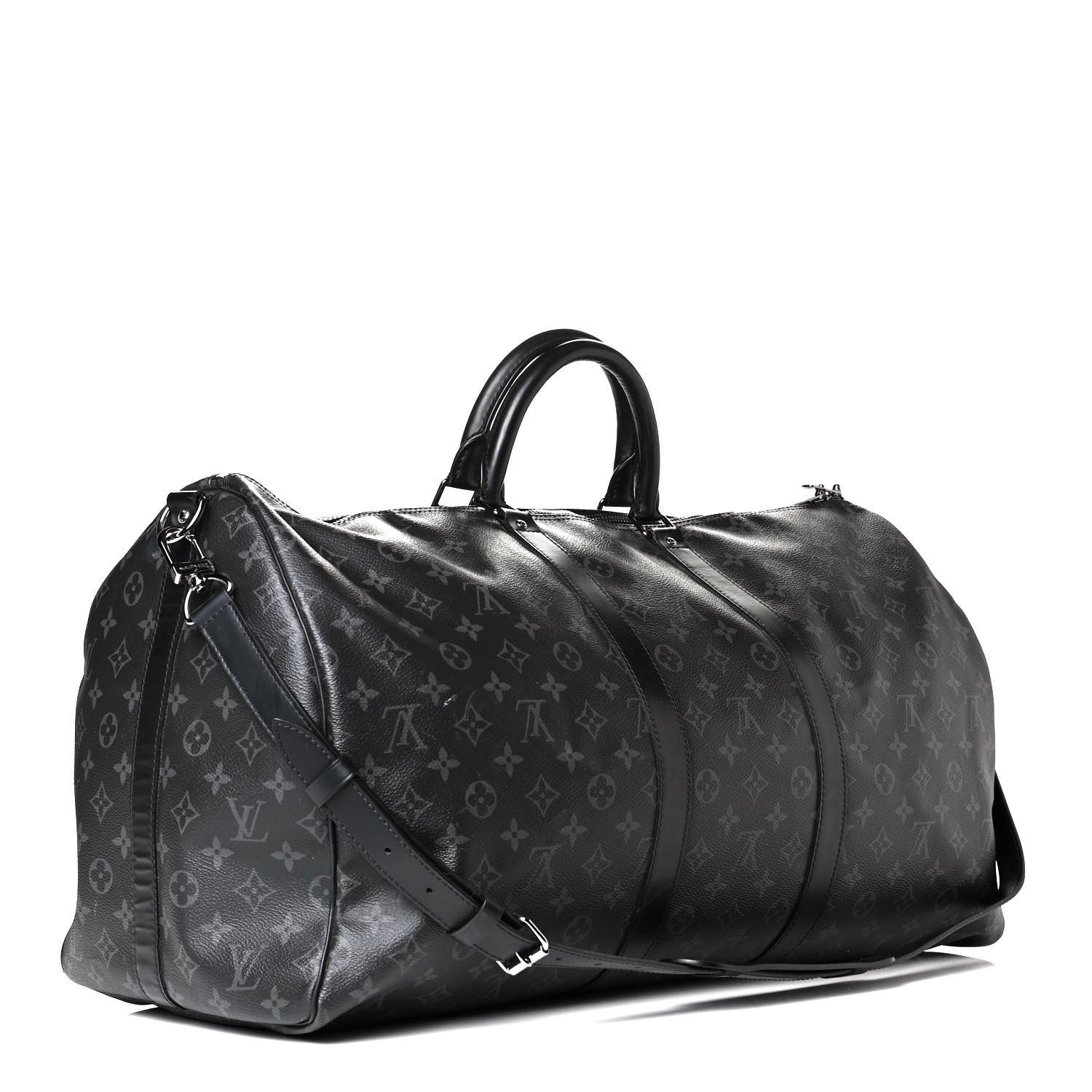 Louis Vuitton Monogram Eclipse Keepall Bandouliere 55 2 of 7