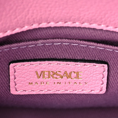 Versace Calfskin La Medusa Small Chain Hobo Bag Pink 5 of 8