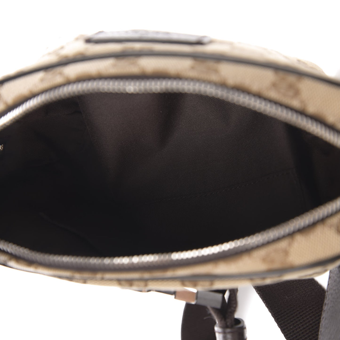 Monogram Belt Bag Dark Brown