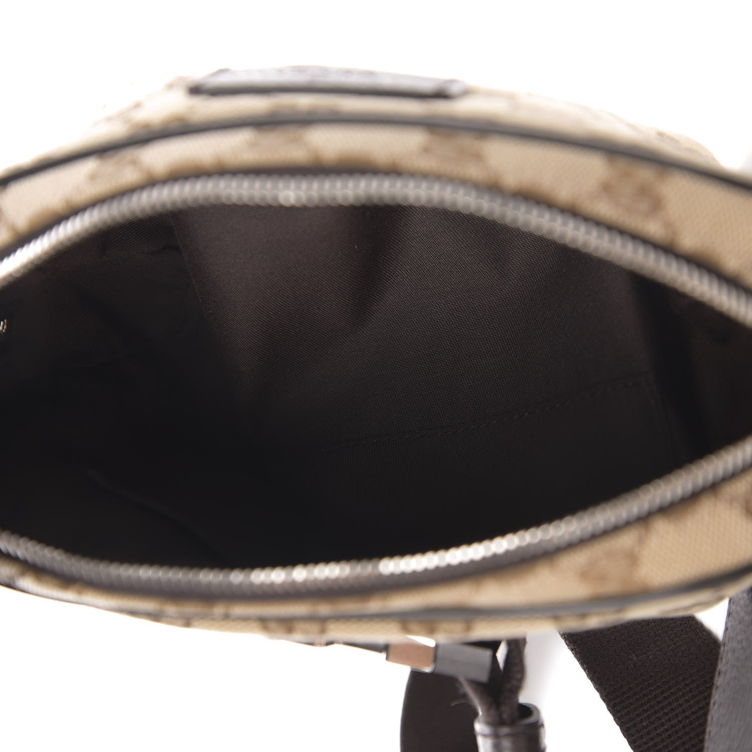 Gucci Monogram Belt Bag Dark Brown 8 of 19