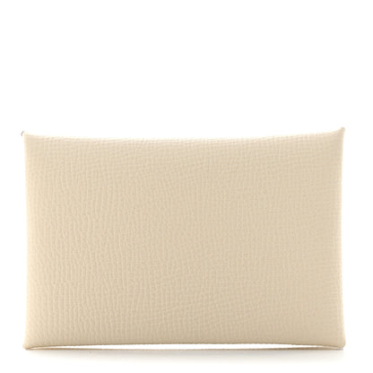 Hermes Epsom Calvi Card Case Craie 1 of 7