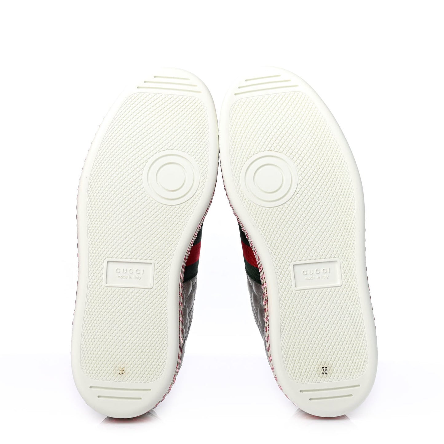 Laminated Nappa Crystal Web Bee Embroidered Trapuntata Womens Ace Platform Sneakers 36 Argento