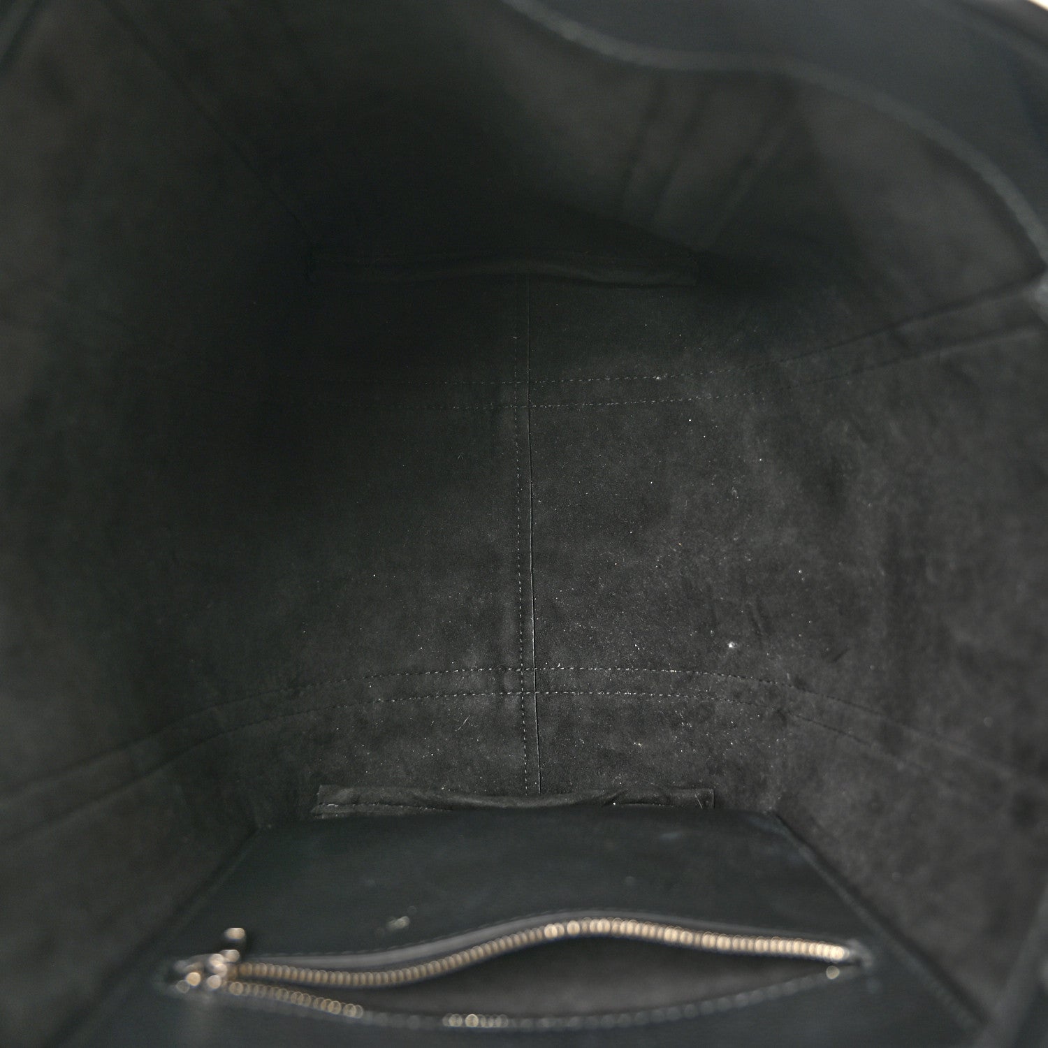Balenciaga Grained Calfskin Small Everyday North South Shoulder Tote Bag Black 5 of 10
