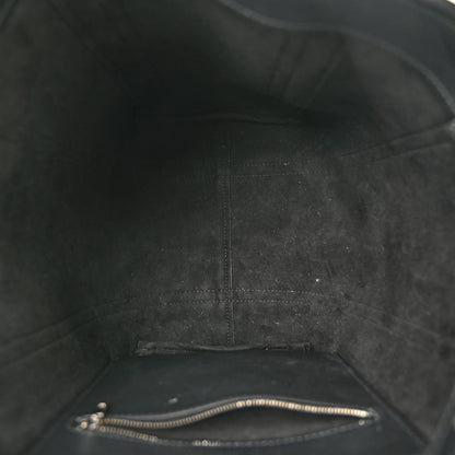 Balenciaga Grained Calfskin Small Everyday North South Shoulder Tote Bag Black 5 of 10