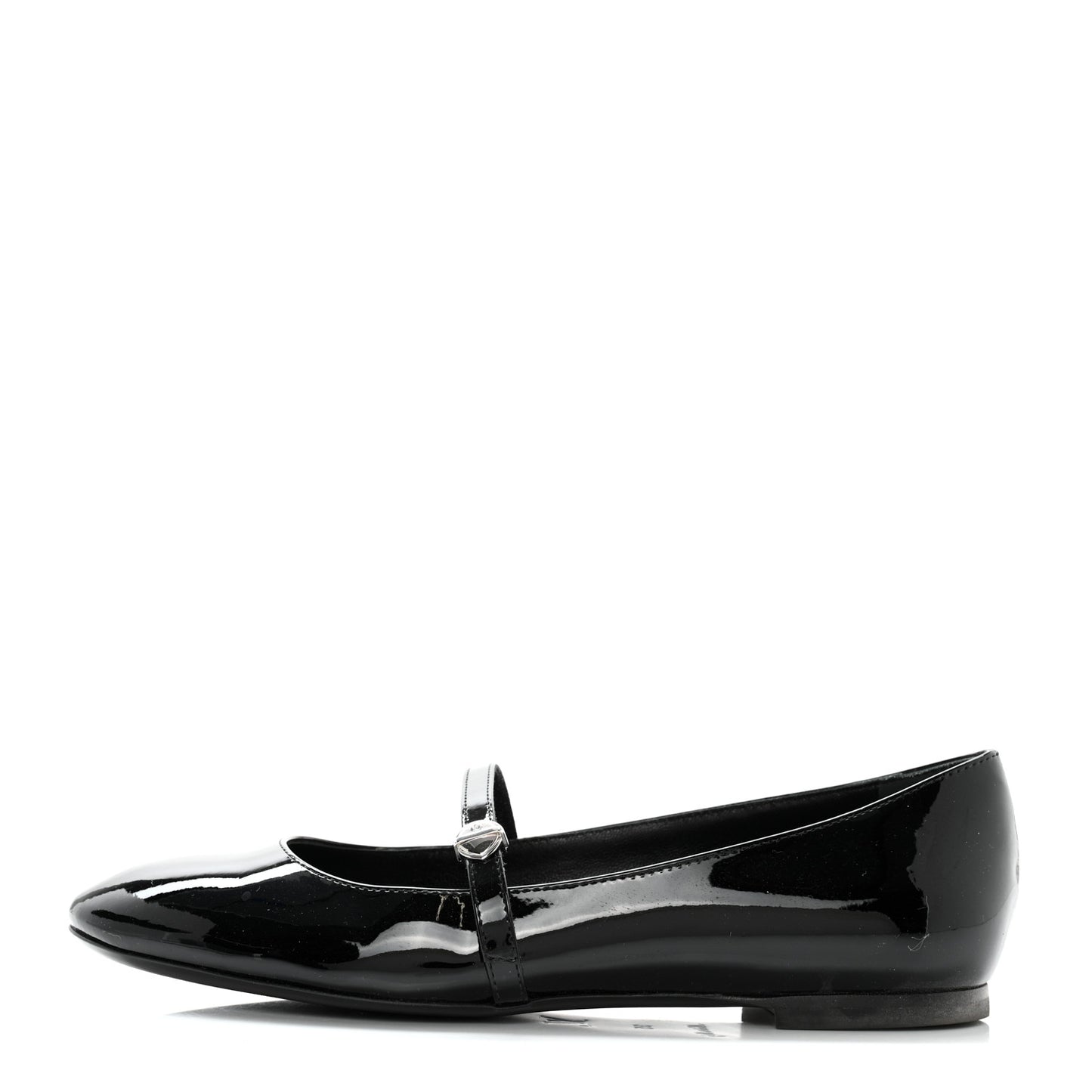 Patent Uniformes Ballerina Flat 35 Black
