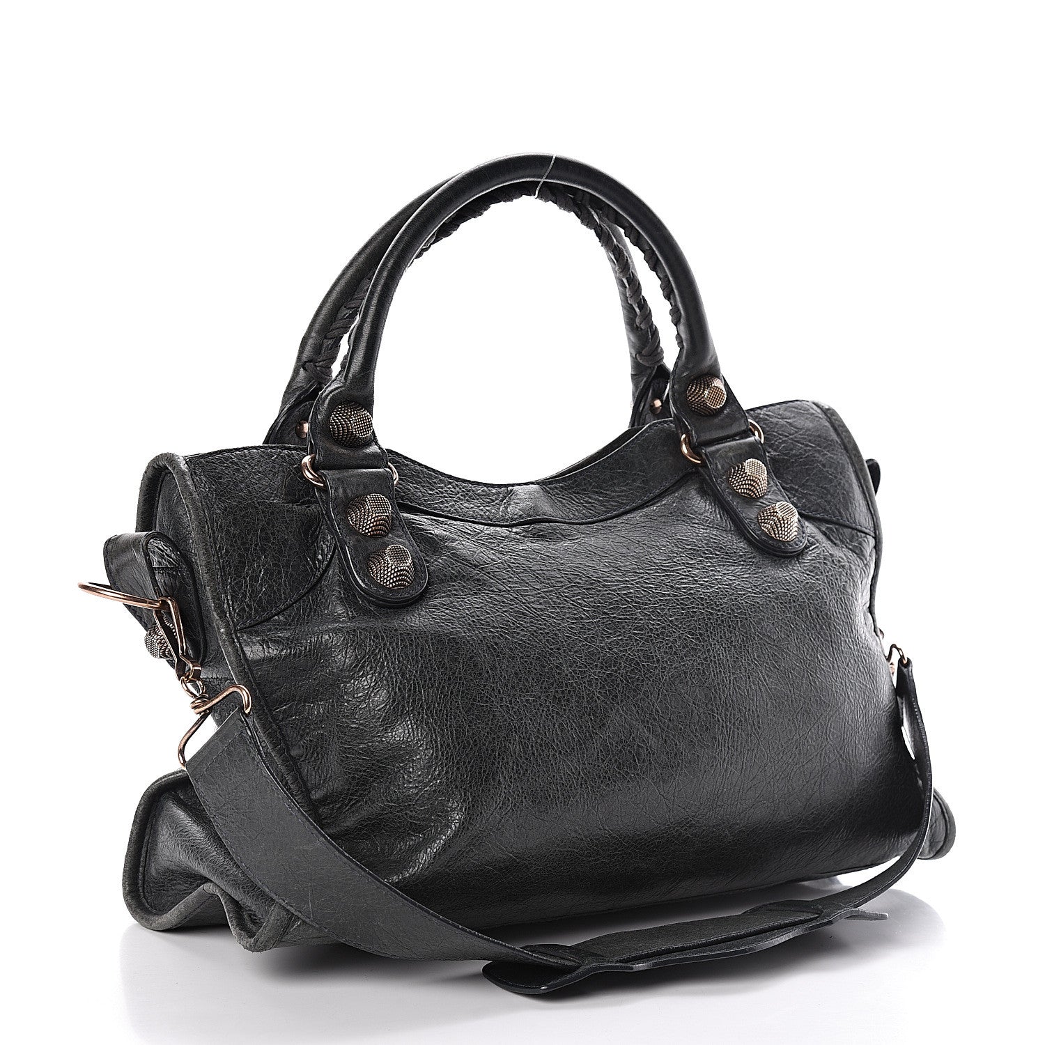 Balenciaga Agneau Giant 21 Rose Gold Hardware City Anthracite 4 of 11