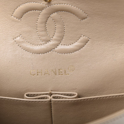 Chanel Lambskin Quilted Small Double Flap Beige 9 of 19