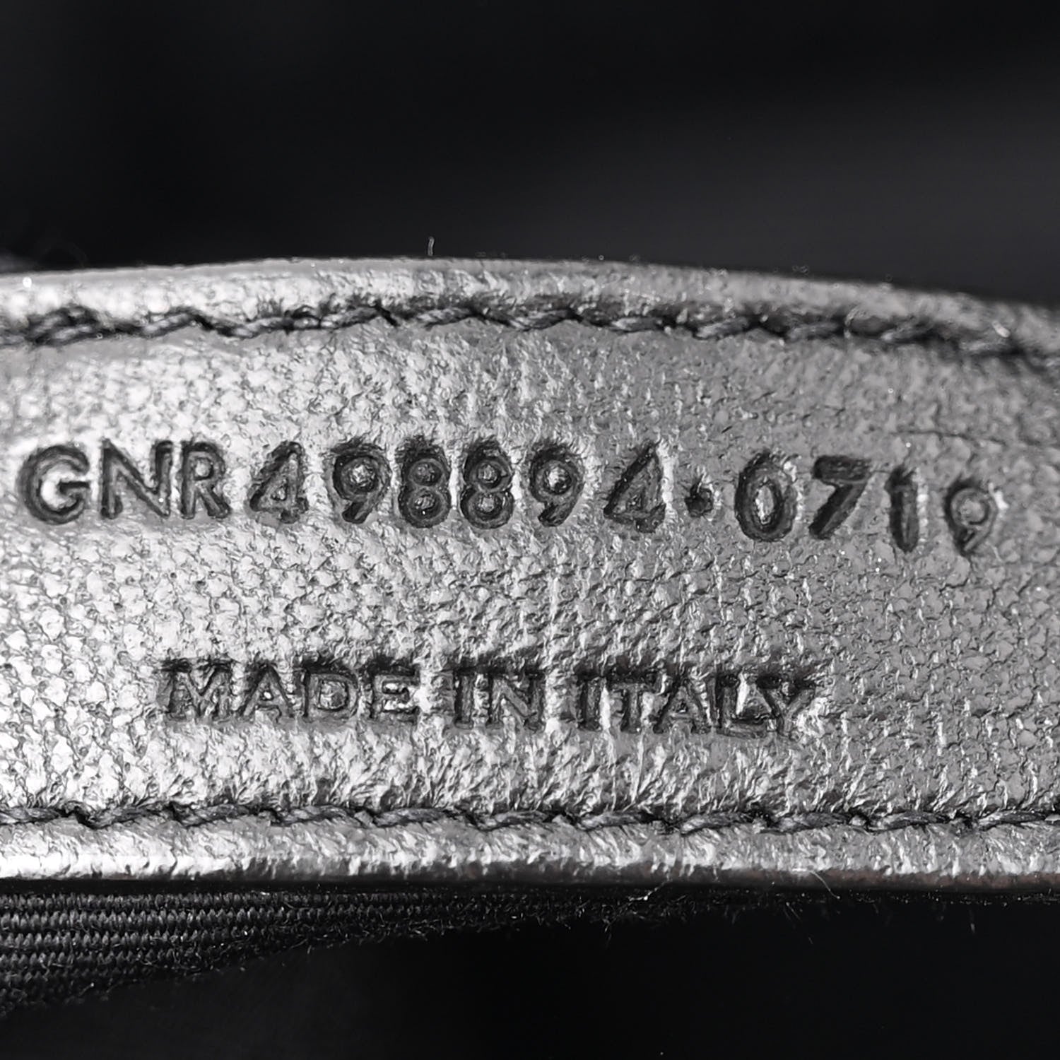 Saint Laurent Crinkled Calfskin Matelasse Monogram Medium Niki Chain Satchel Dark Green 7 of 11