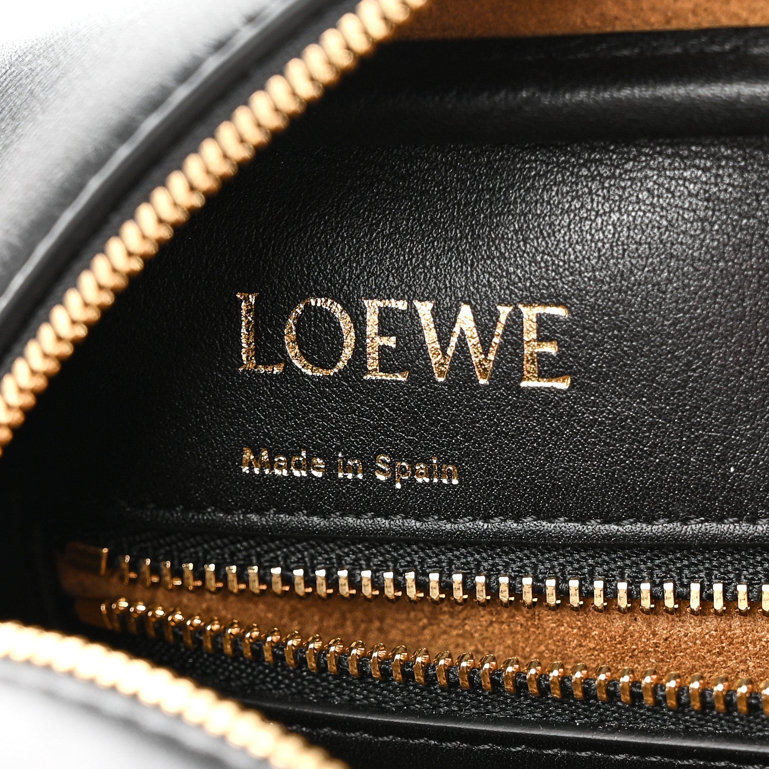 Loewe Jacquard Anagram Calfskin Amazona 28 Black Navy 6 of 9