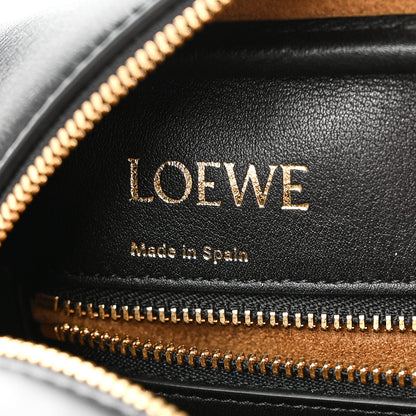 Loewe Jacquard Anagram Calfskin Amazona 28 Black Navy 6 of 9