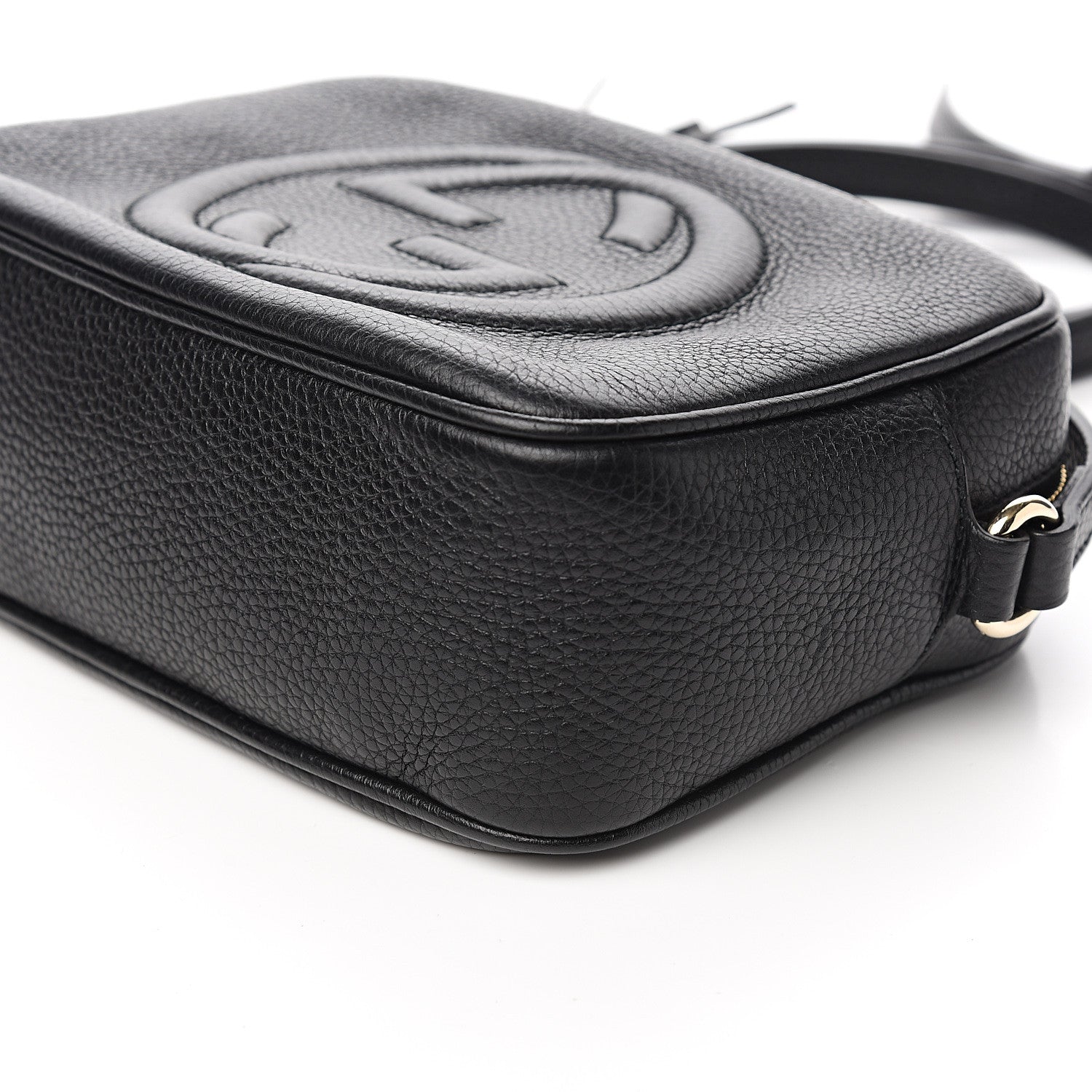 Gucci Pebbled Calfskin Small Soho Disco Bag Black 8 of 8