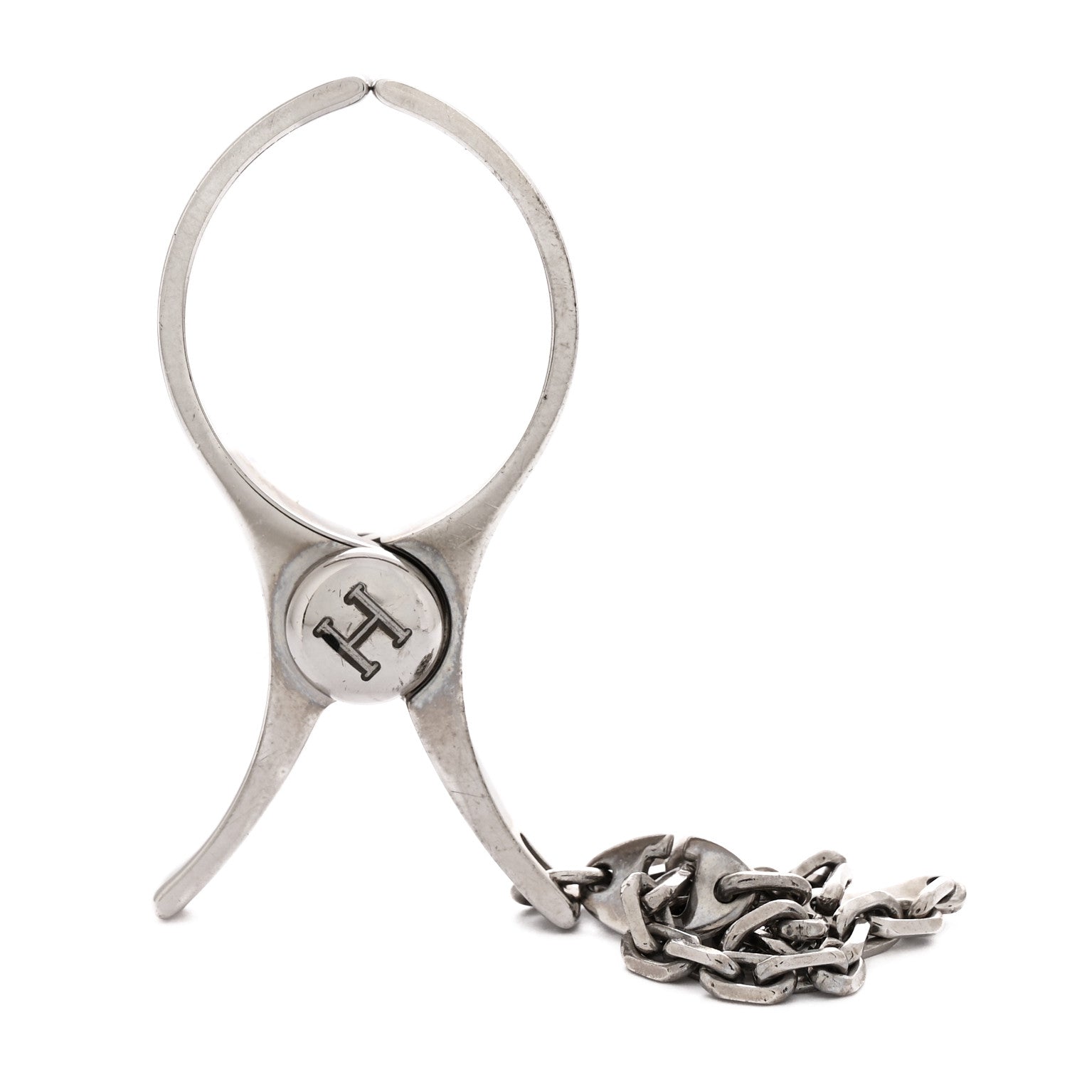 Hermes Palladium Filou Glove Clip 1 of 4