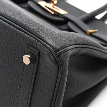 Hermes Togo Birkin 25 Black 12 of 12