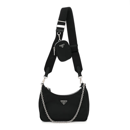 Prada Nylon Re-Edition 2005 Shoulder Bag Black 1 of 11