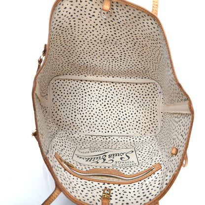 Louis Vuitton Monogram Kusama Waves Neverfull MM White 5 of 9