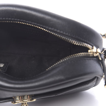 Chanel Goatskin Quilted Small Casual Trip Camera Case Black 5 of 12