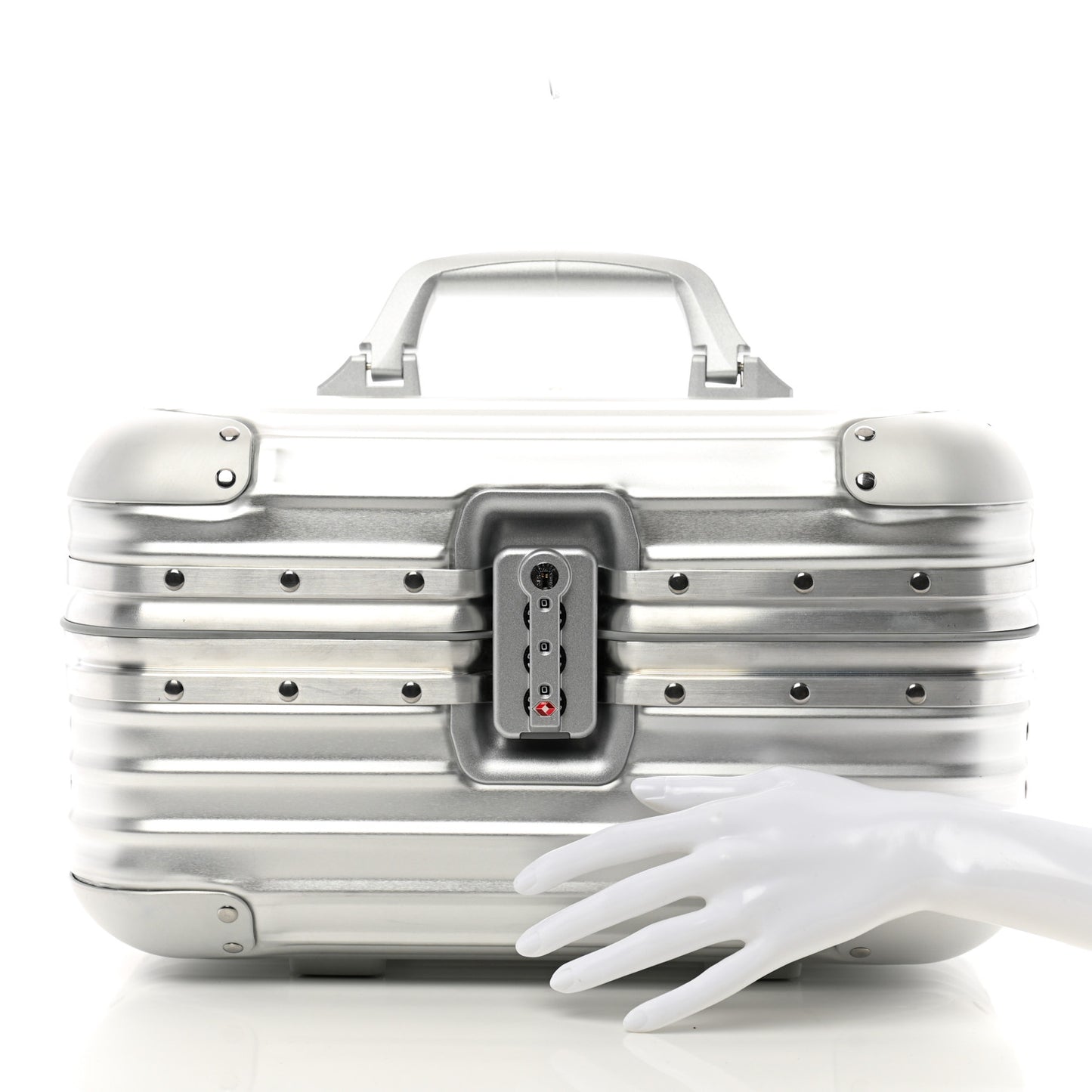 Aluminum Topas Vanity Case Silver