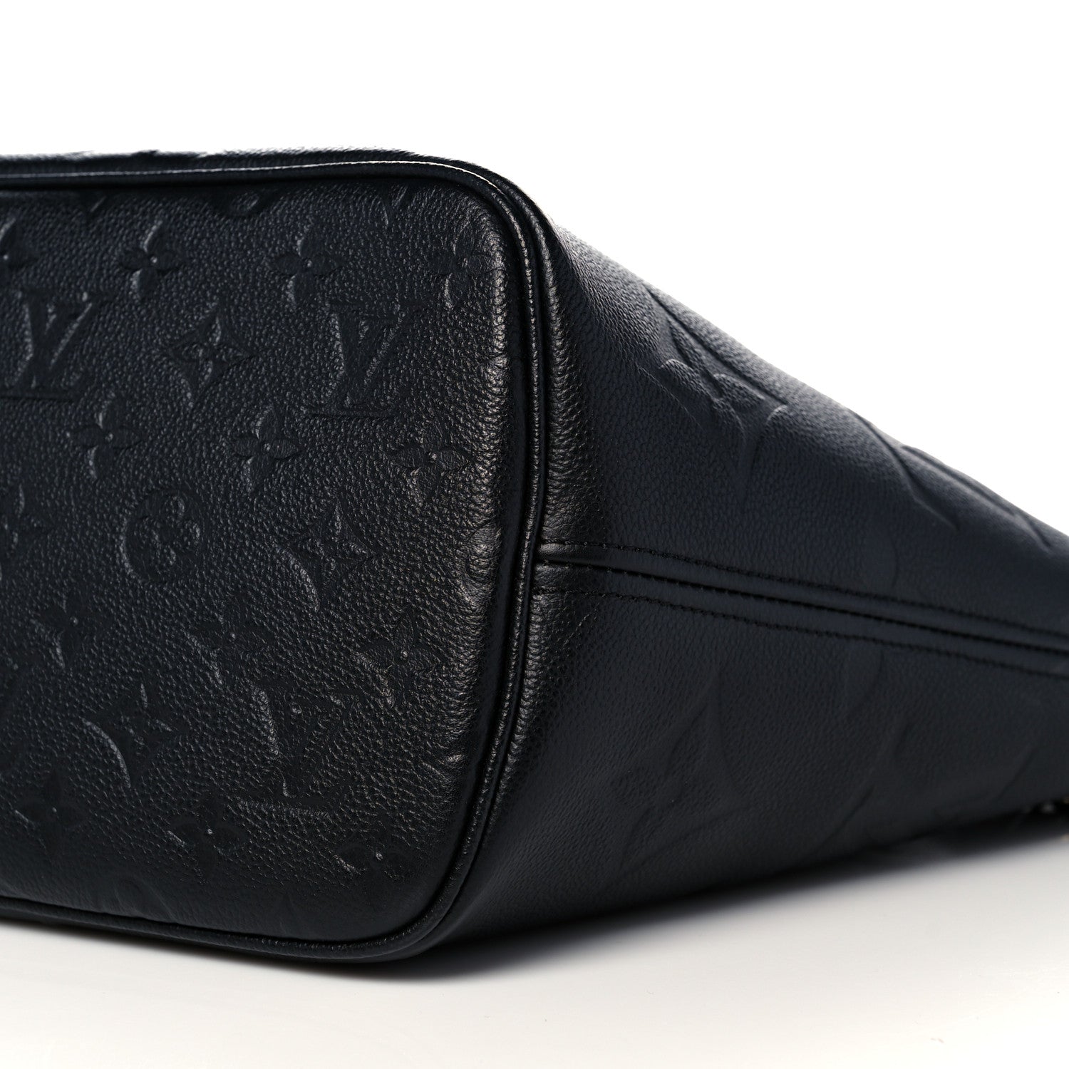 Louis Vuitton Empreinte Monogram Giant Neverfull MM Black 9 of 10