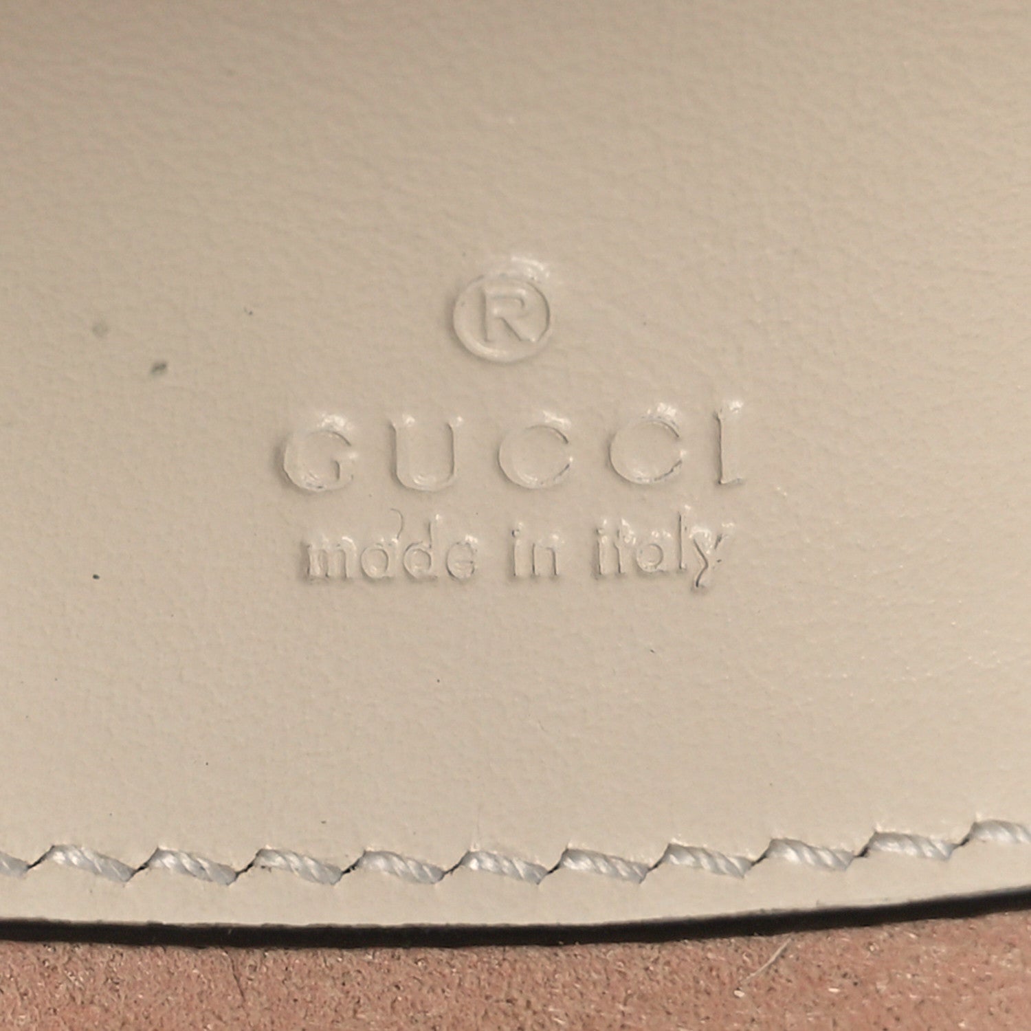 Gucci Calfskin Matelasse Mini GG Marmont 2.0 Bucket Bag White 6 of 9
