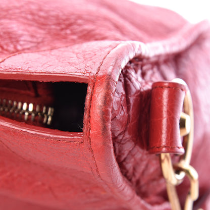 Balenciaga Agneau Gold Metallic Edge Hardware S City Rouge Rubis 18 of 18