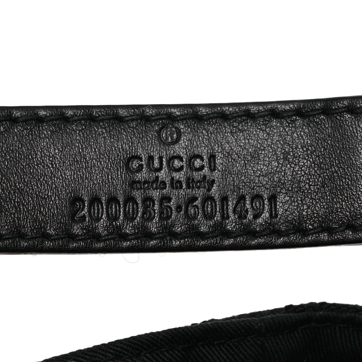 Gucci Monogram Web Baseball Hat XS Black 9 of 11