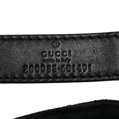 Gucci Monogram Web Baseball Hat XS Black 9 of 11