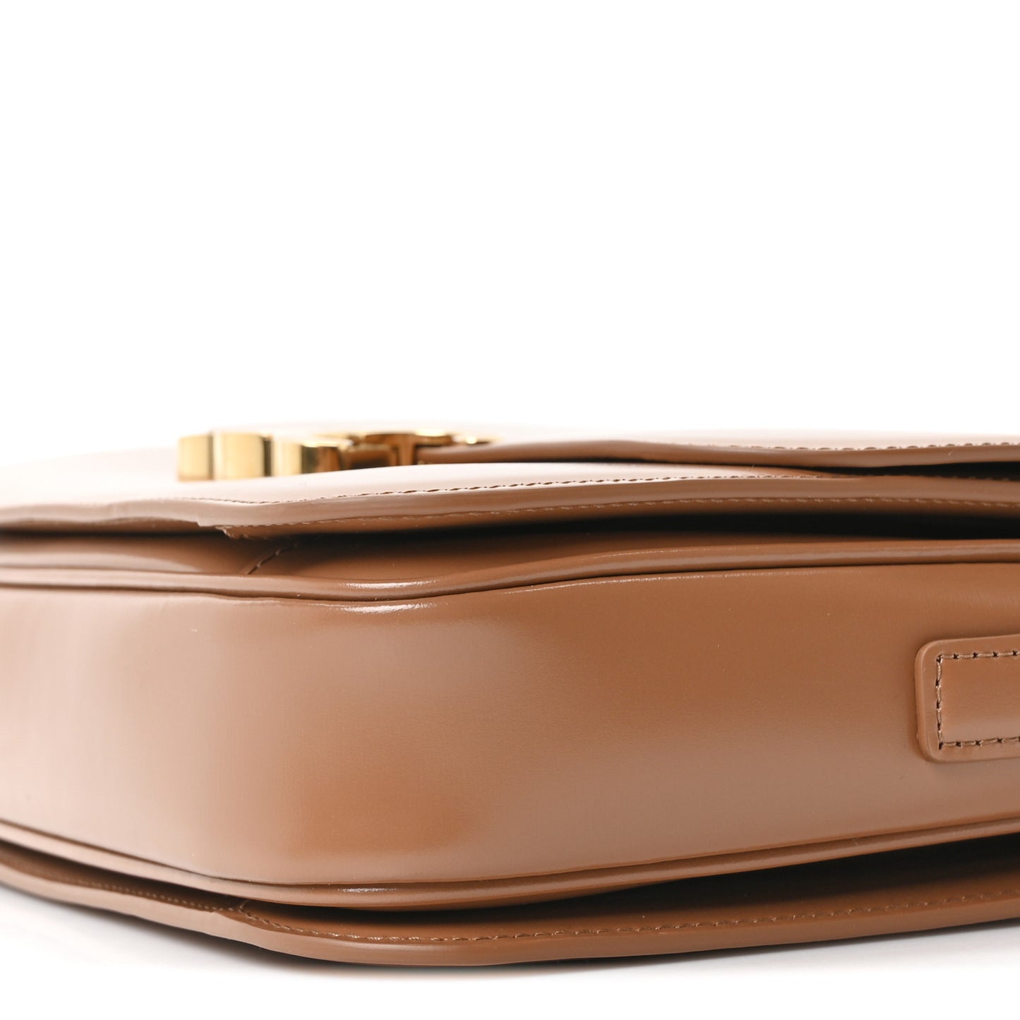 Shiny Calfskin Medium Triomphe Bronze
