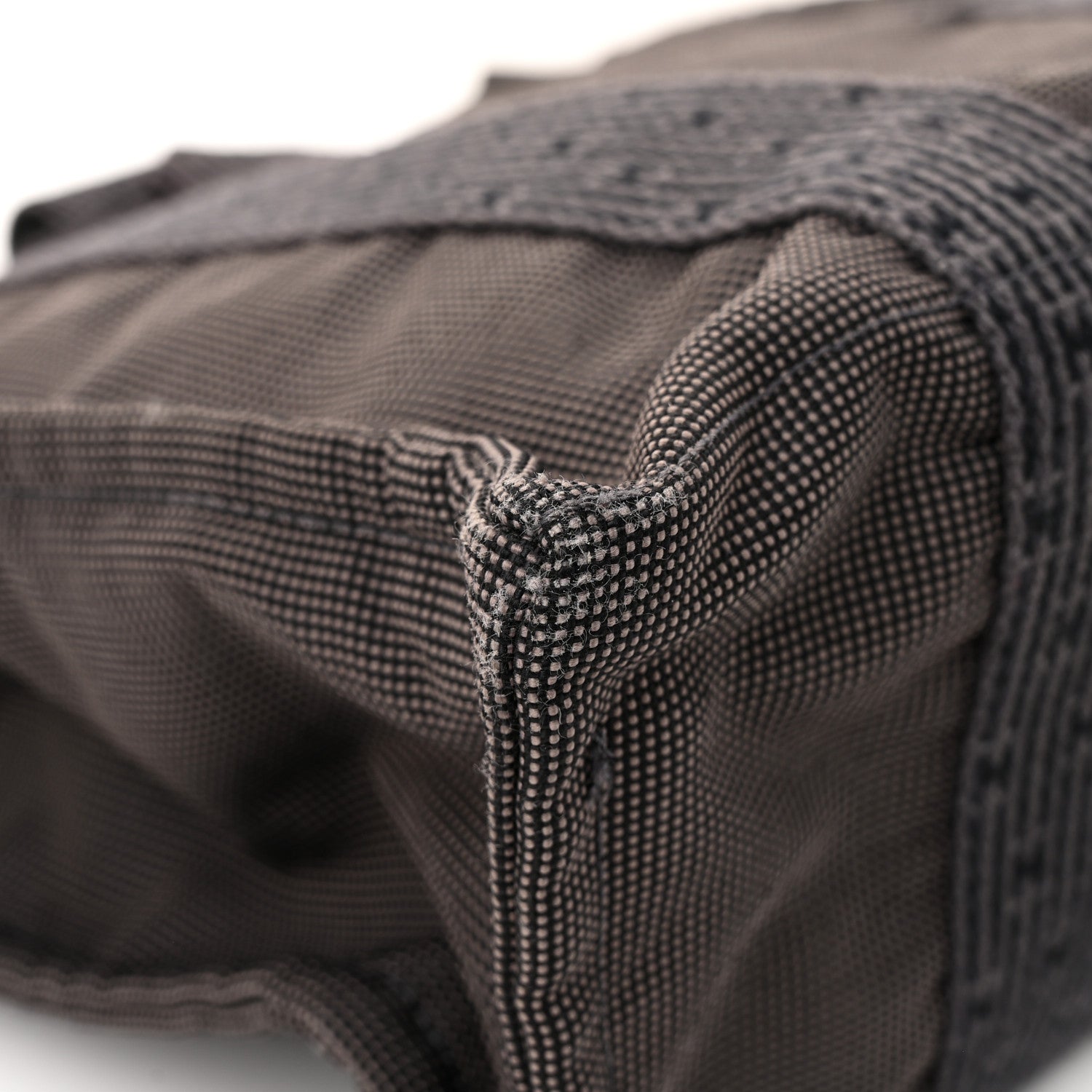 Hermes Canvas Herline Backpack Grey 12 of 13