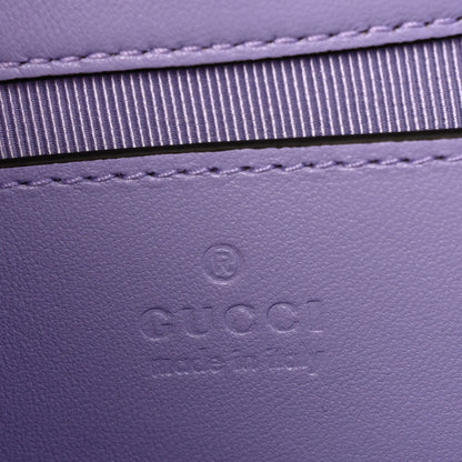 Gucci Lambskin Matelasse Small GG Marmont Shoulder Bag Lapis 5 of 9