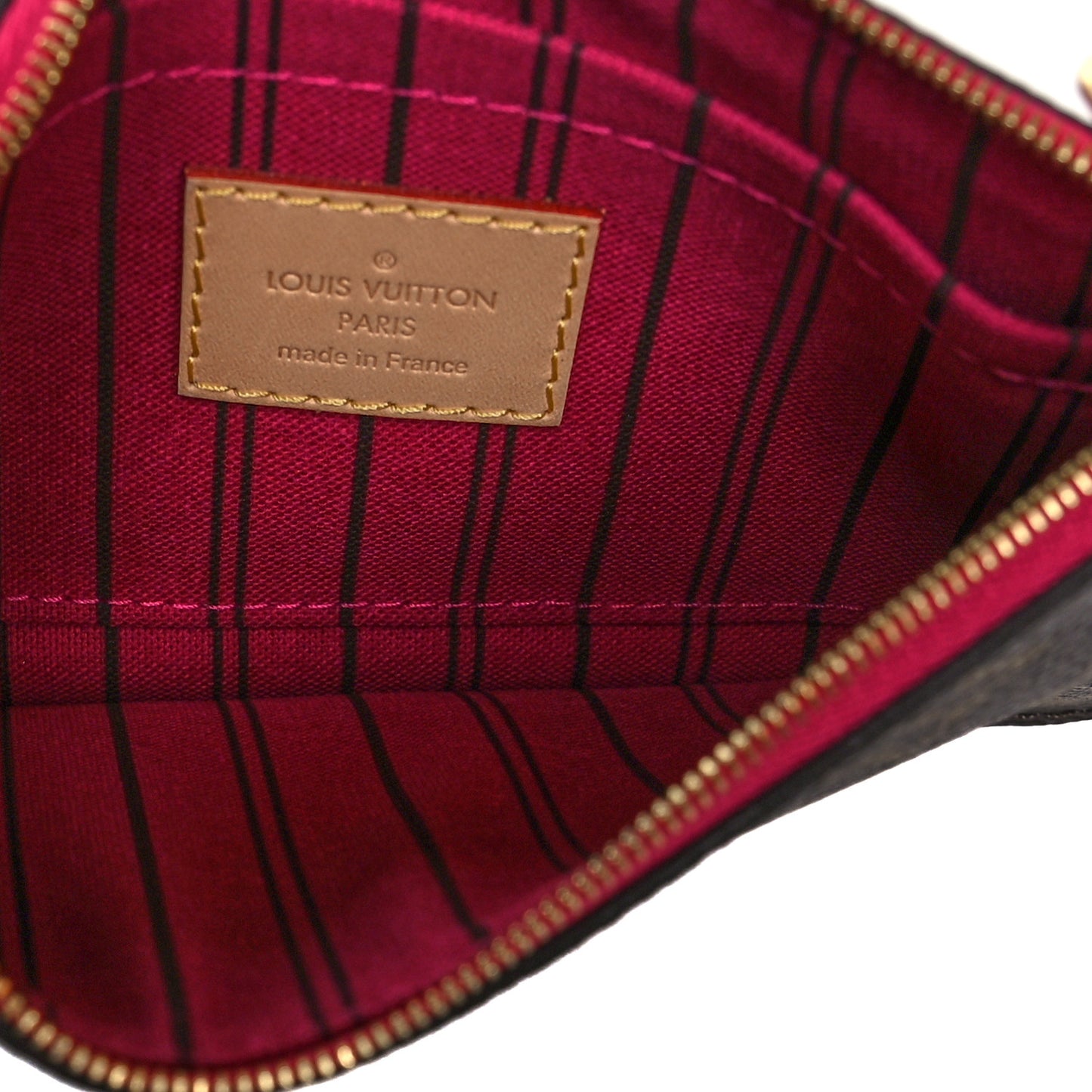 Monogram Neverfull PM Pochette Pivoine