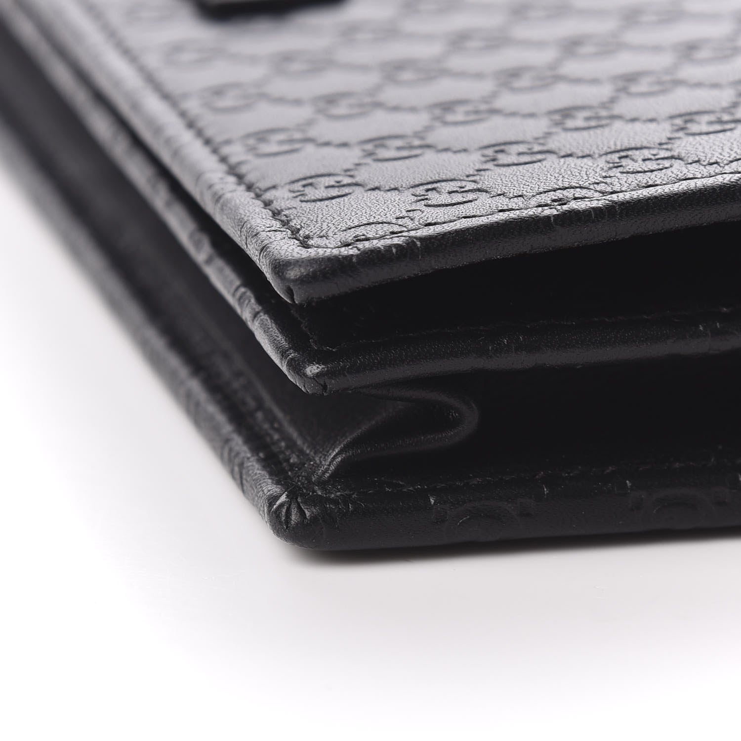 Gucci Microguccissima Crossbody Wallet Black 7 of 9