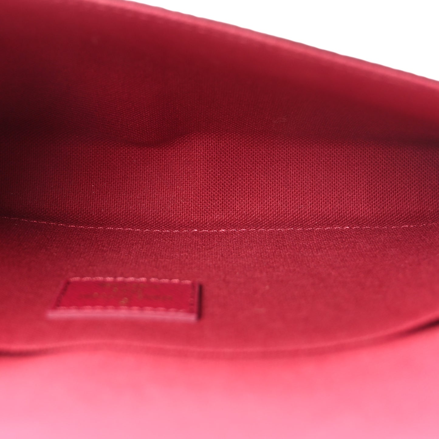 Monogram Pochette Felicie Chain Wallet Fuchsia